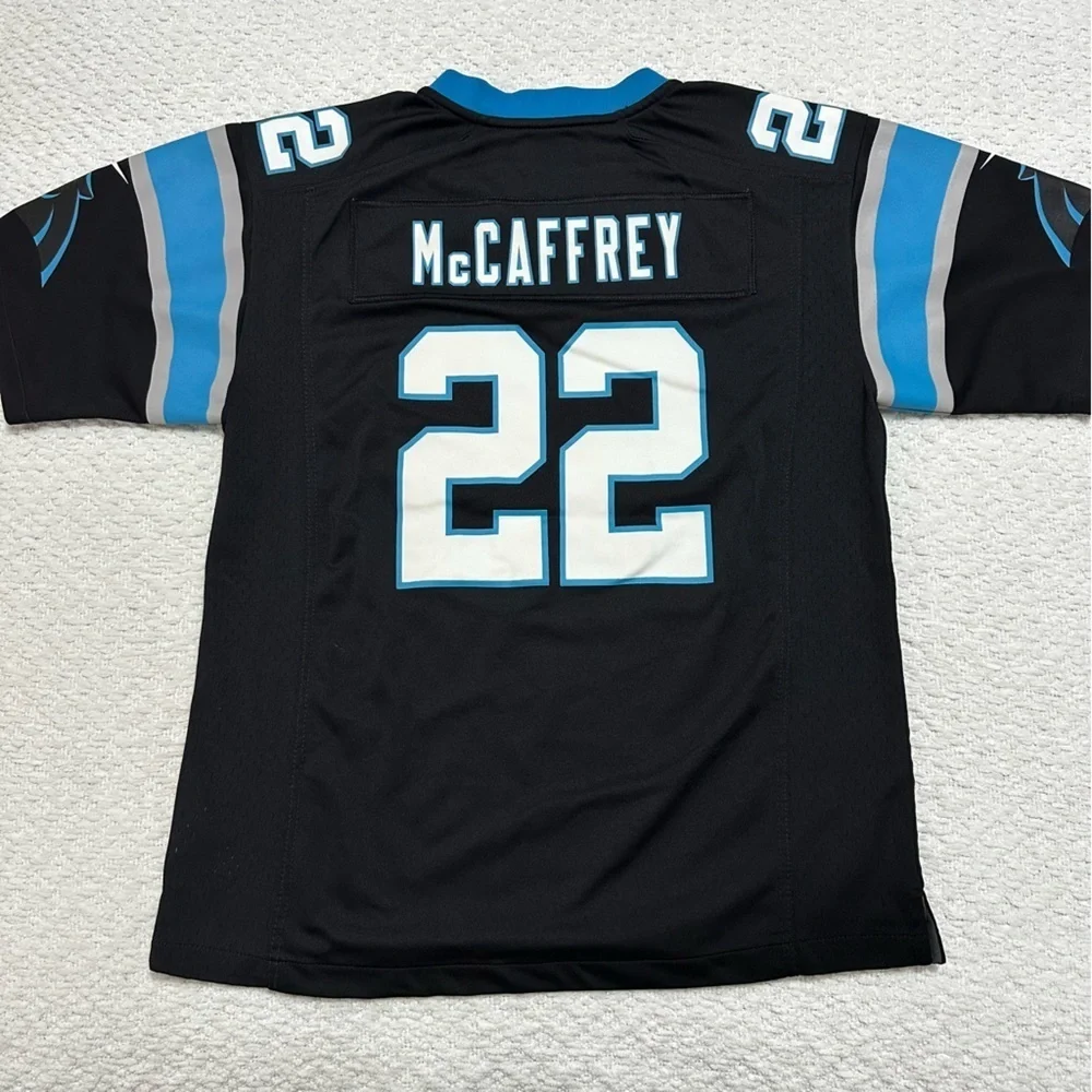 NFL Nike Christian McCaffrey #22 Carolina Panthers Jersey Youth Large (14/16)